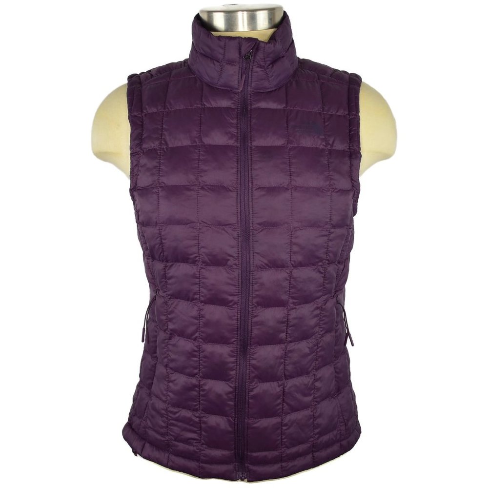 The North Face Womens ThermoBall Eco Vest 2.0 Size Small in Blackberry Wine